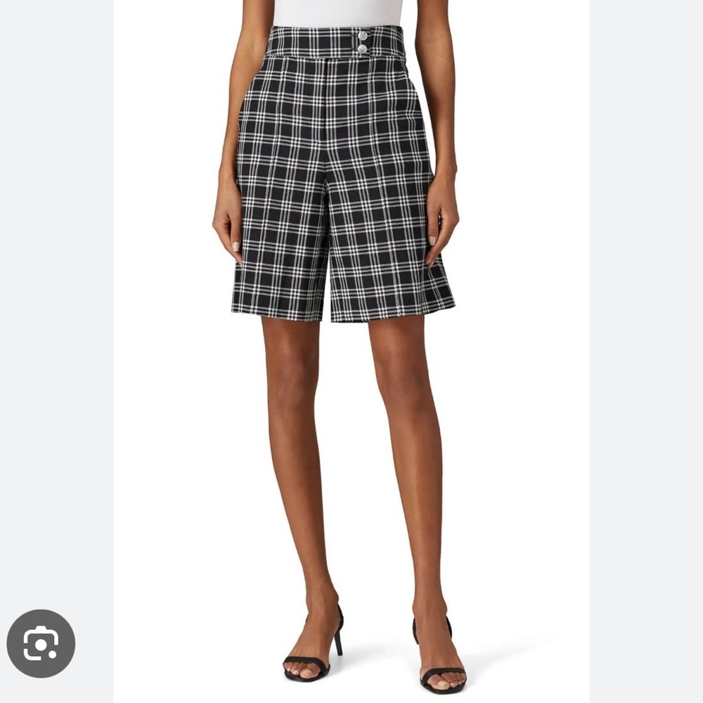 Veronica Beard Plaid Saira Short